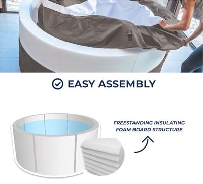 Spa semi-rigide Vita Premium montage facile