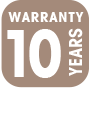 warranty 10 years
