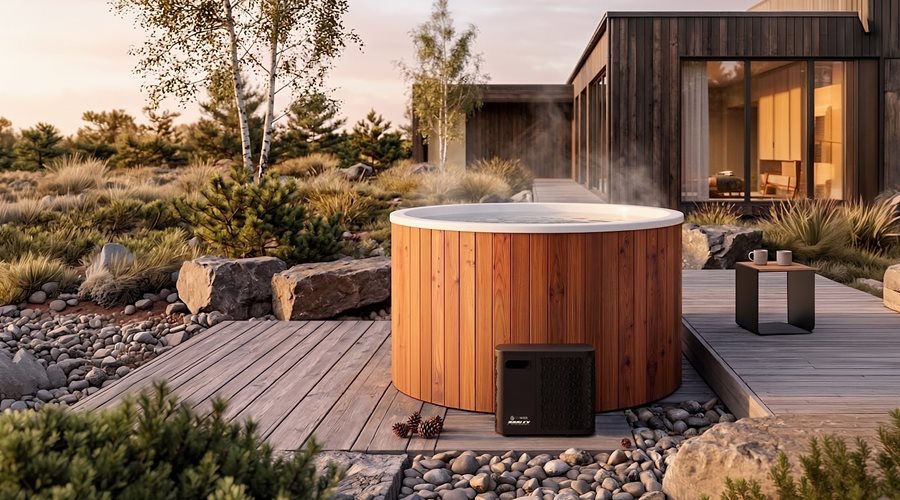 Le Groupe Poolstar fait entrer le bain nordique dans les jardins avec Holl's