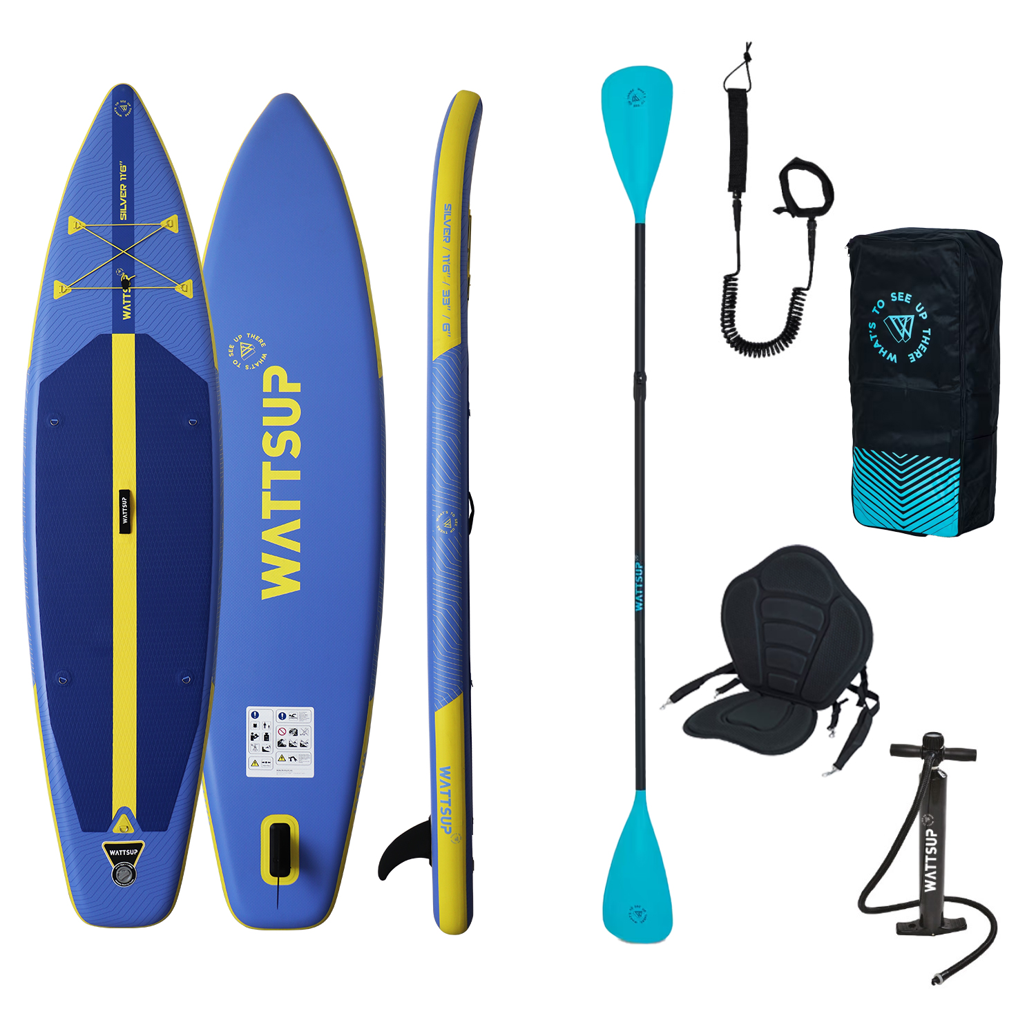 stand up paddle silver