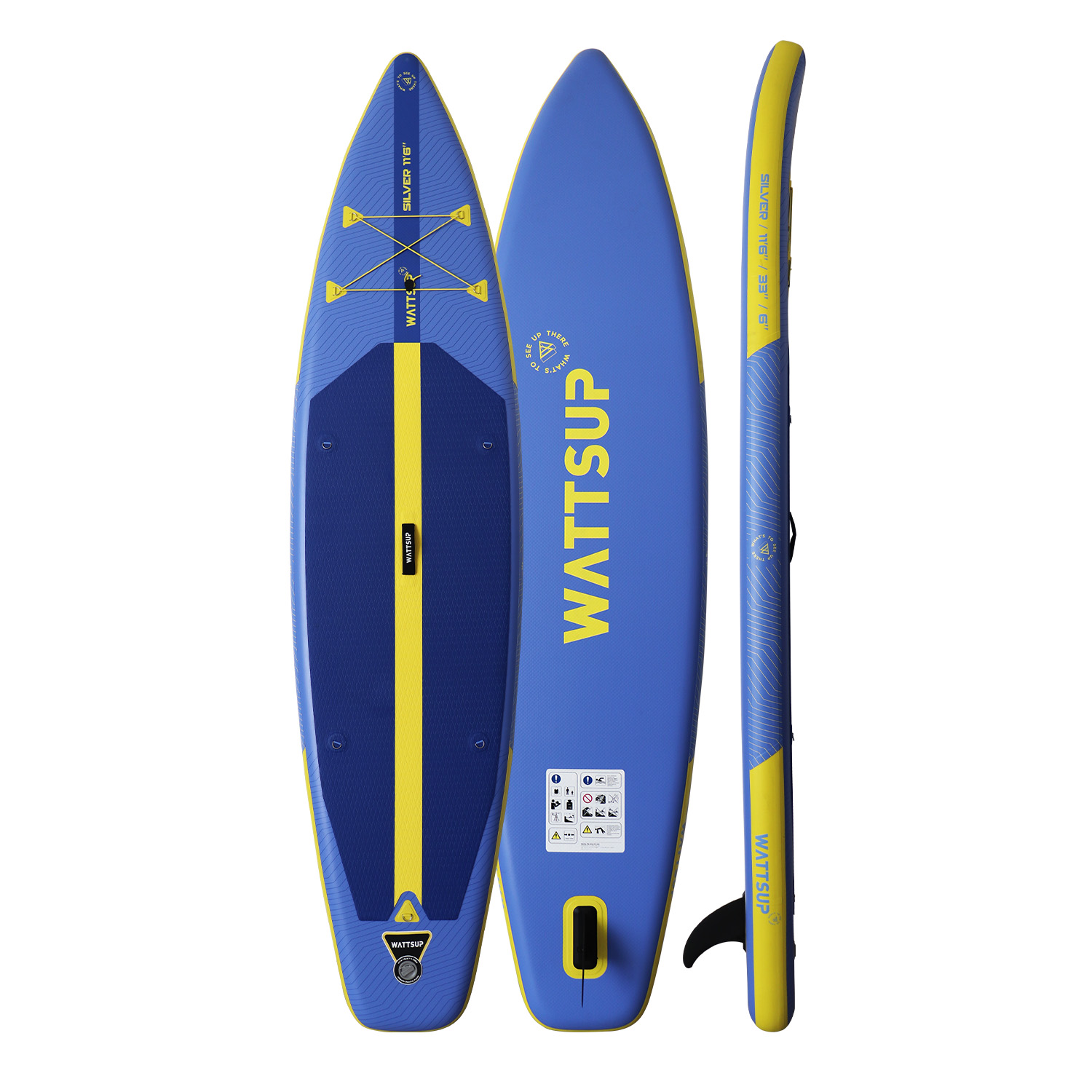 pagaie stand up paddle silver