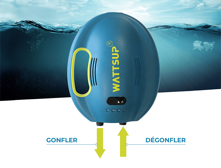 Option inflate/deflate de la pompe Swift