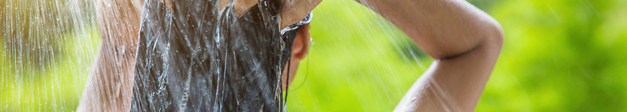 Duchas al aire libre