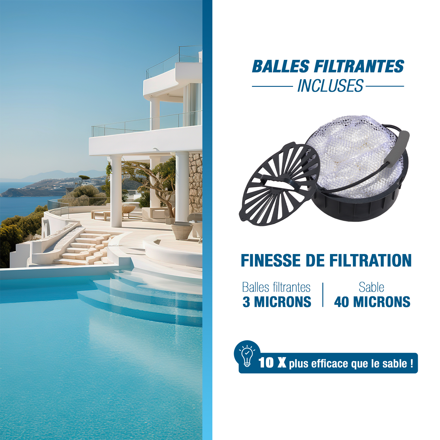 Présentation de Filter Max balles filtrantes