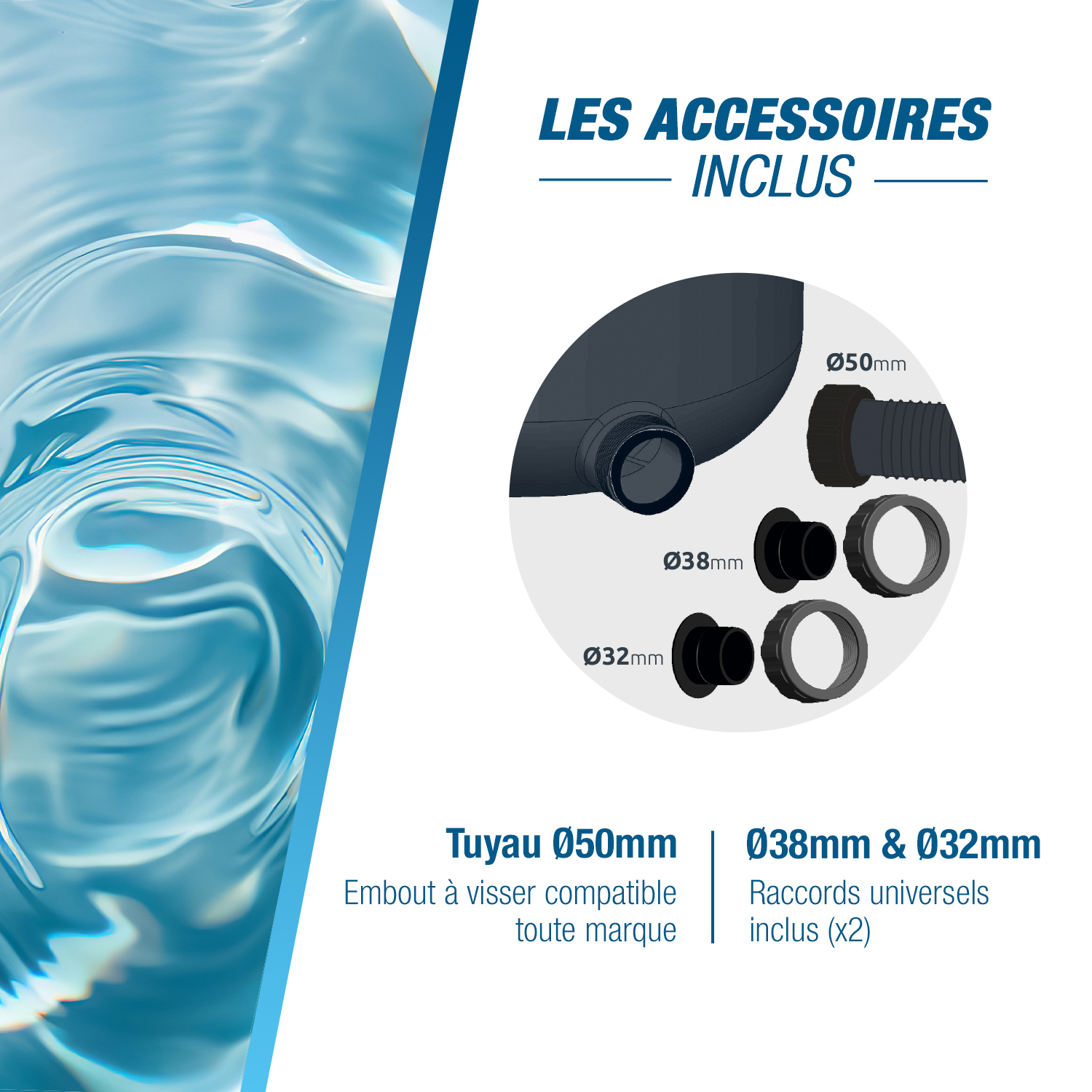 Présentation de Filter Max les accessoires inclus