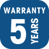 Poolex 5-Year Warranty